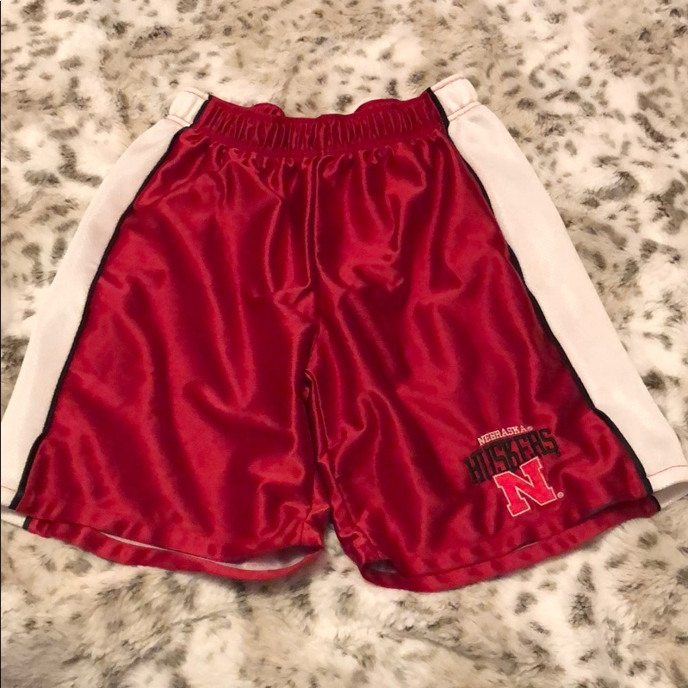 Boys size S Nebraska shorts